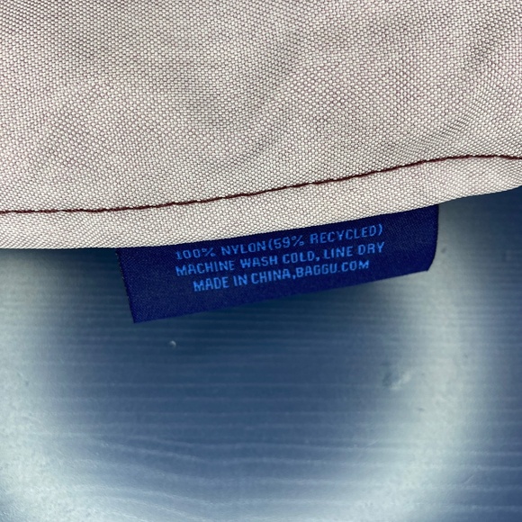 BAGGU Large Flat Pouch Fancy Animals Teddy Bear Print NWOT - Picture 7 of 7